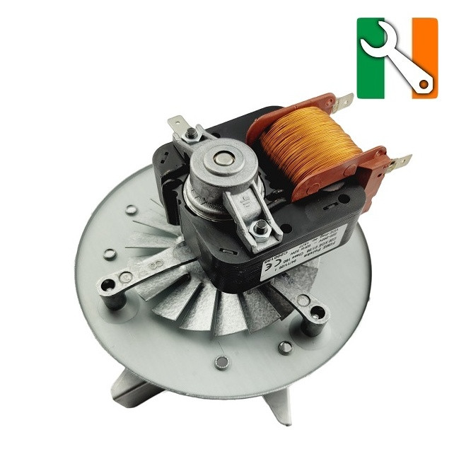 Oven Fan Motor (14-UN-22) C00199560 - Rep of Ireland - Buy Online from Appliance Spare Parts Direct.ie, Co. Laois Ireland.