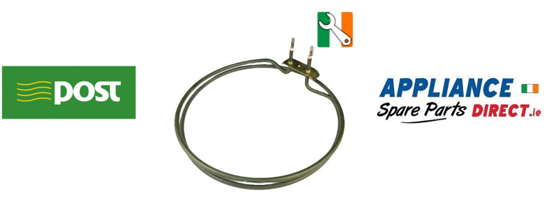 Hotpoint Indesit Fan Oven Element - Rep of Ireland - C00199665 - Buy Online from Appliance Spare Parts Direct.ie, Co Laois Ireland.