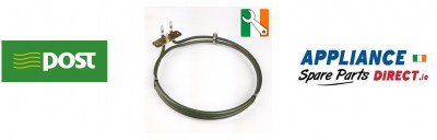 Belling Fan Oven Element,  fits (BFSE60TCBLK) - Rep of Ireland - Buy Online from Appliance Spare Parts Direct.ie, Co Laois Ireland.