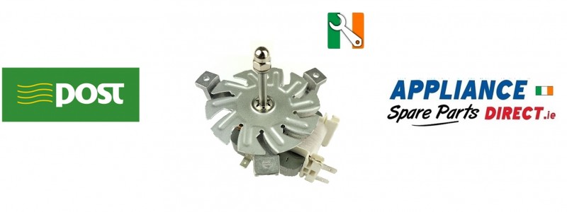 FLAVEL Main Oven Fan Motor 264440102, 264440148 - Rep of Ireland - Buy Online from Appliance Spare Parts Direct.ie, Co. Laois Ireland.
