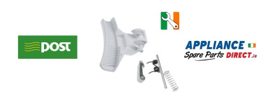 Zanussi Door Handle Kit Washing Machine (17-ZN-01G) 4055304143 & Spare Parts Ireland - buy online from Appliance Spare Parts Direct, County Laois
