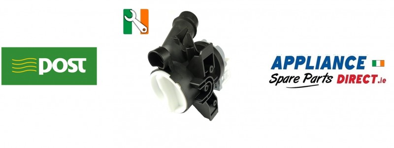 Hoover Washing Machine Drain Pump 41019104  - Rep of Ireland - Buy from Appliance Spare Parts Direct Ireland.