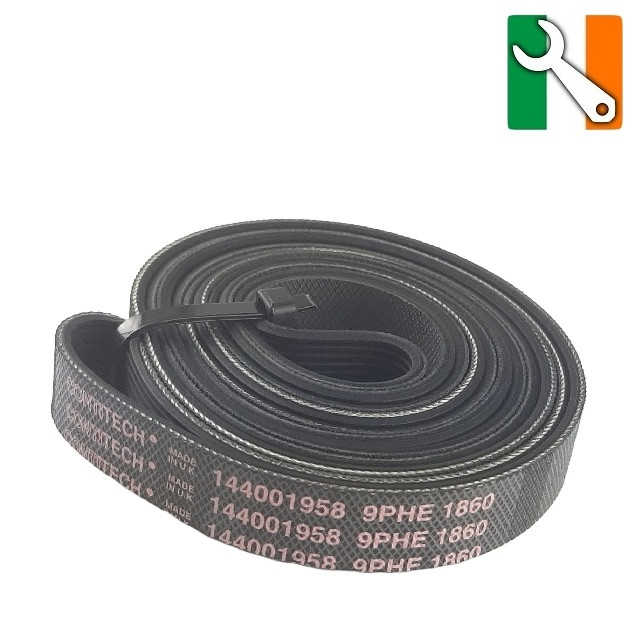 Hotpoint Tumble Dryer Belt  (1860 9PHE)   09-HP-11A Rep of Ireland Buy from Appliance Spare Parts Direct Ireland.