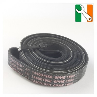 Hotpoint Indesit Tumble Dryer Belt (1860 9PHE) 09-HP-11AG Buy from Appliance Spare Parts Direct Ireland. Hotpoint Indesit Tumble Dryer Belt (1860 9PHE) 09-HP-11AG Buy from Appliance Spare Parts Direct Ireland.