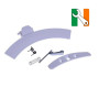 Zanussi Electrolux Door Handle Kit Washing Machine (17-EL-37) 4055137402, Washing Machine Spare Parts Ireland - buy online from Appliance Spare Parts Direct, County Laois, Ireland