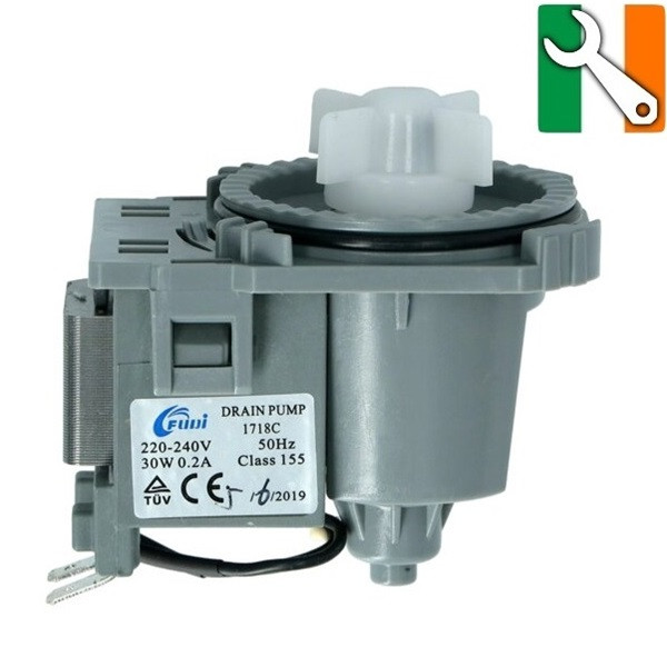 Candy Dishwasher Drain Pump (51-KW-01DW) Fudi 1718C - Rep of Ireland - Buy from Appliance Spare Parts Direct Ireland.