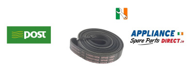 Indesit Tumble Dryer Belt  (1860 9PHE)   09-HP-11A Buy from Appliance Spare Parts Direct Ireland.